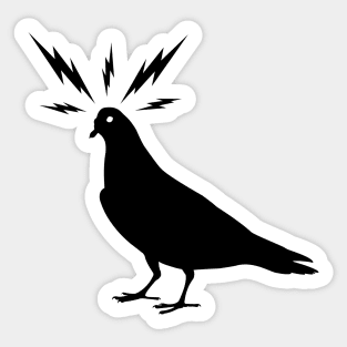 Electric Pigeon Sticker